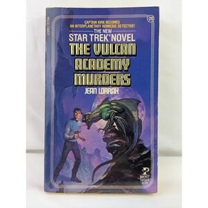 Pocket Books Star Trek Novel The Vulcan Academy Murders Sci-Fi
